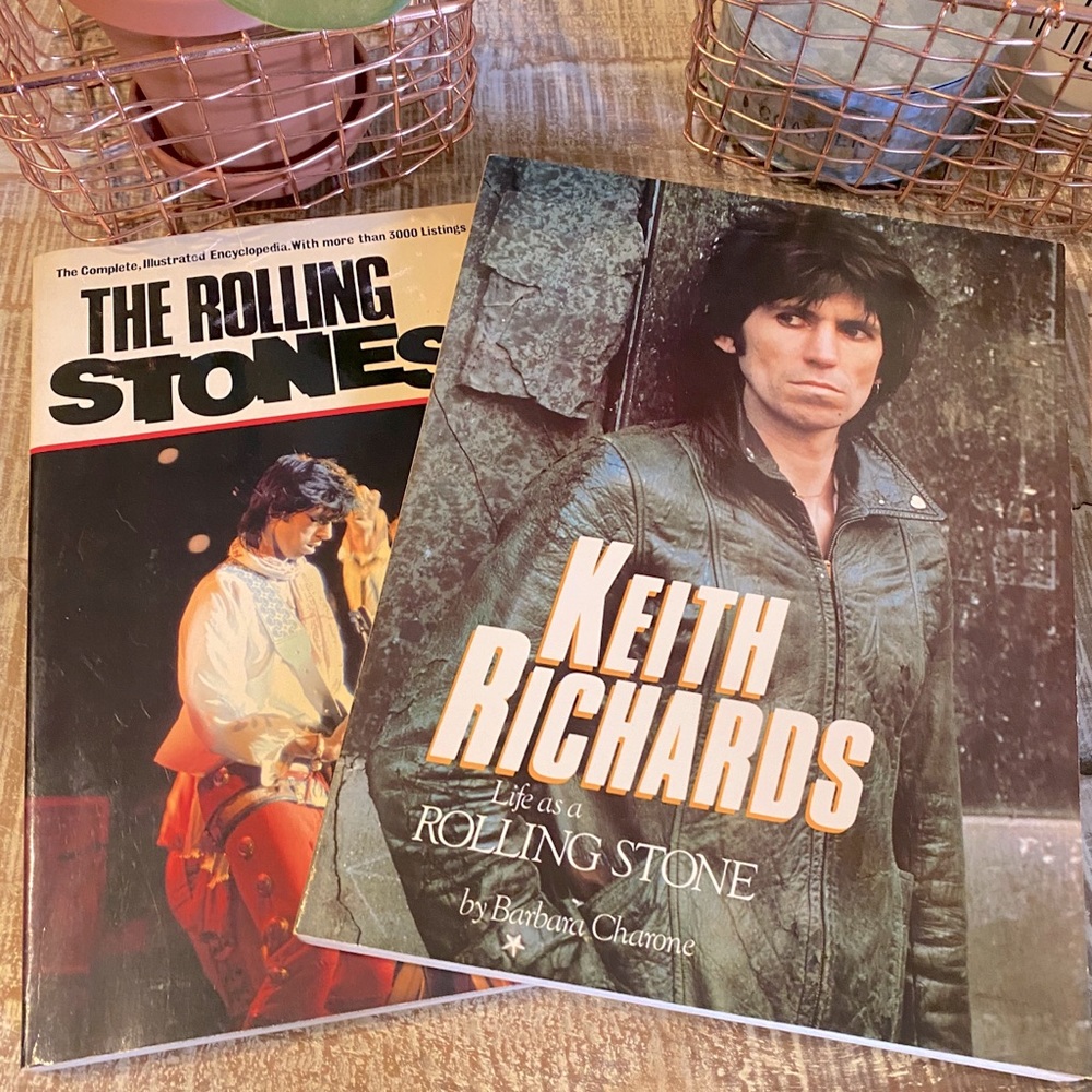 80’s Rolling Stones Coffee Table Magazines-1st Edn